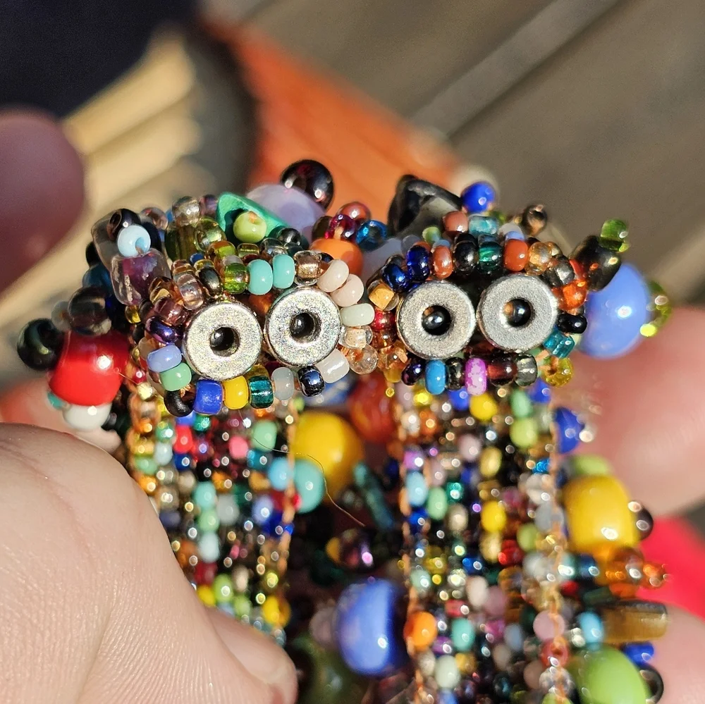 Handmade beaded bracelet - Picture 6 of 7